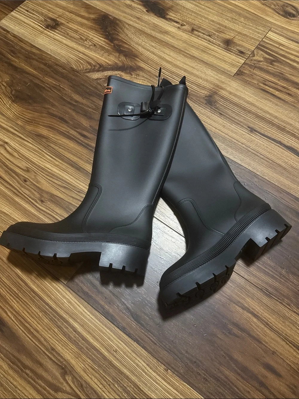 Women's Rain Boots, Waterproof Rubber Muck Boots for Garden Work
